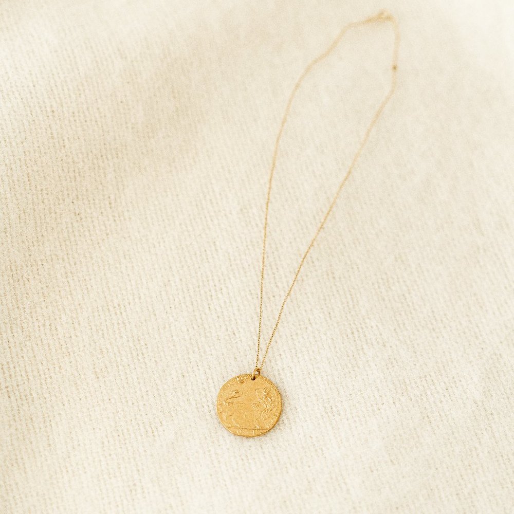 Alighieri Leone Medallion Necklace